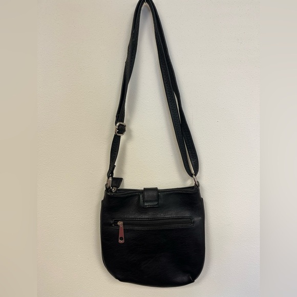 Black Studded Shoulder Bag - Picture 10 of 12